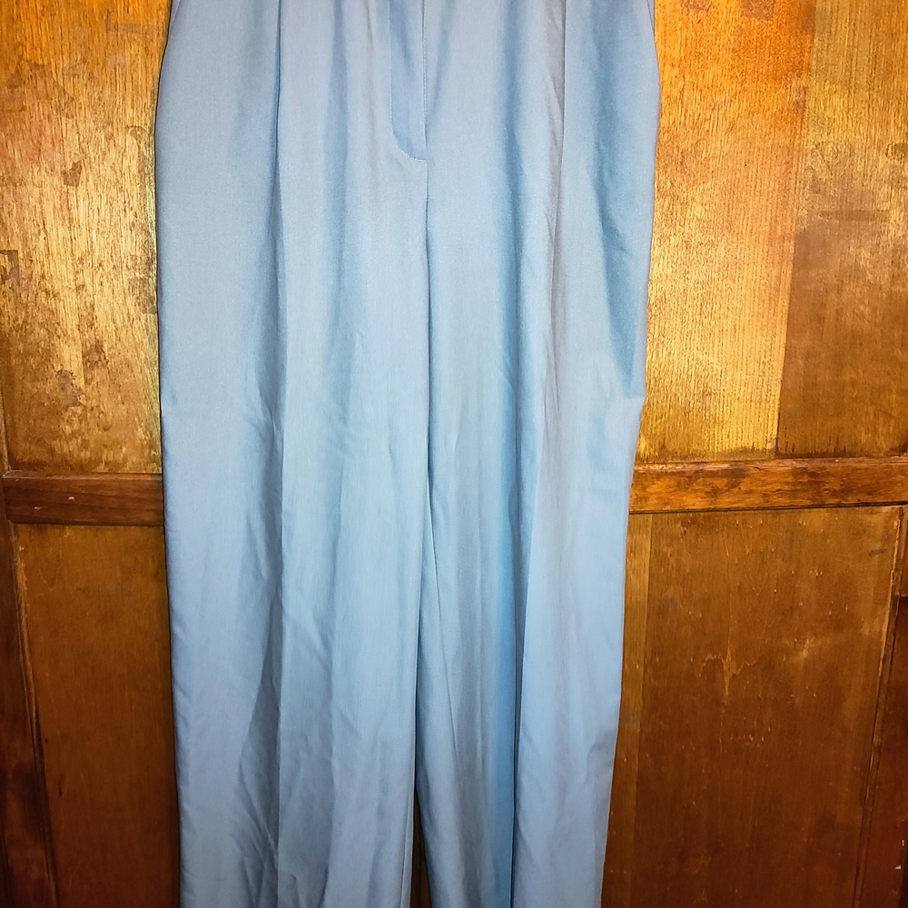 Zara Light Blue Wide Leg Pants